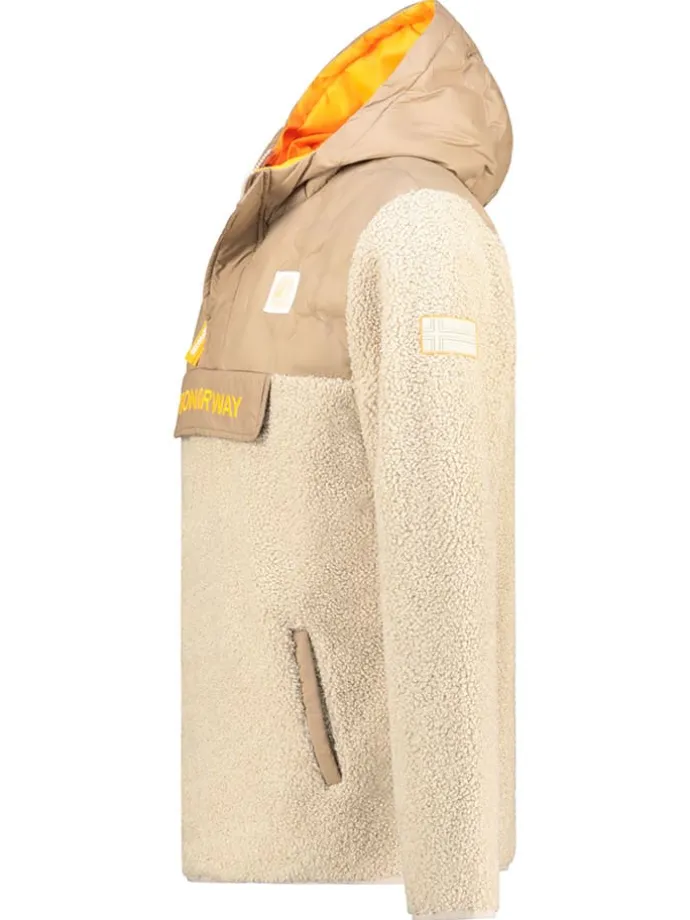Fleecejacke "Teclass" in Beige