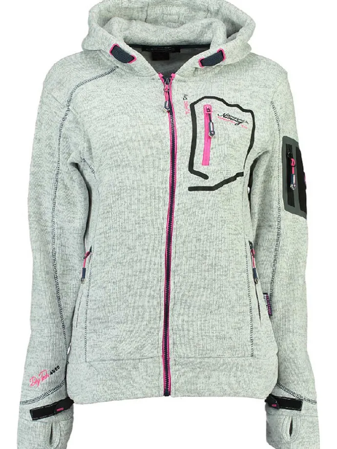 Fleecejacke "Telectra" in Creme