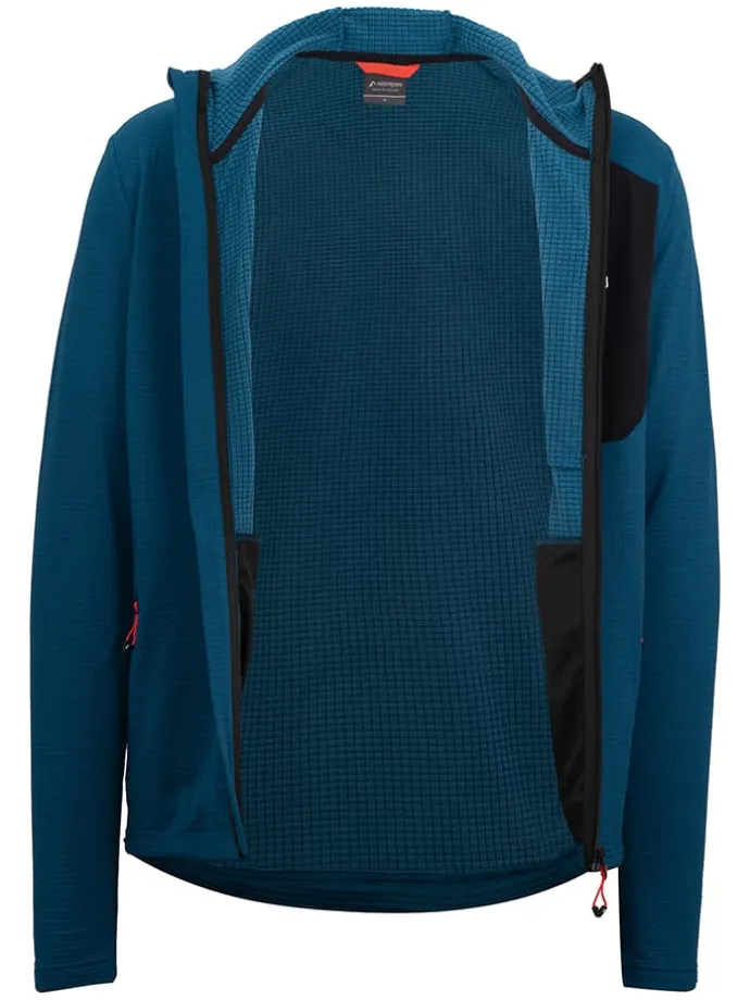 Fleecejacke "Thingvellir" in Dunkelblau