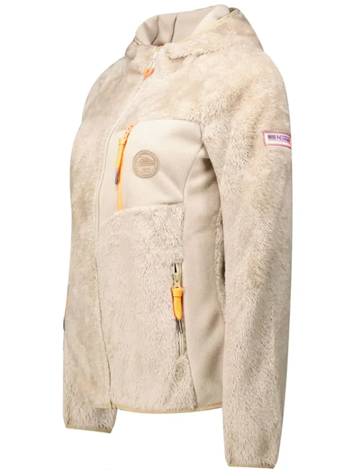 Fleecejacke "Toscana" in Beige
