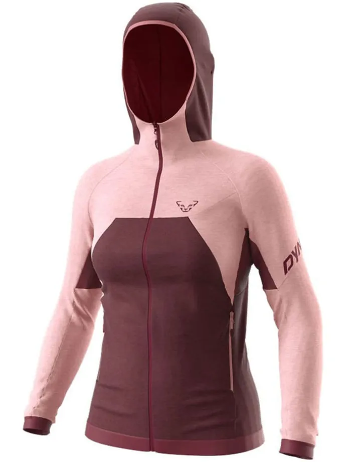 Fleecejacke "Tour Wool" in Rosa