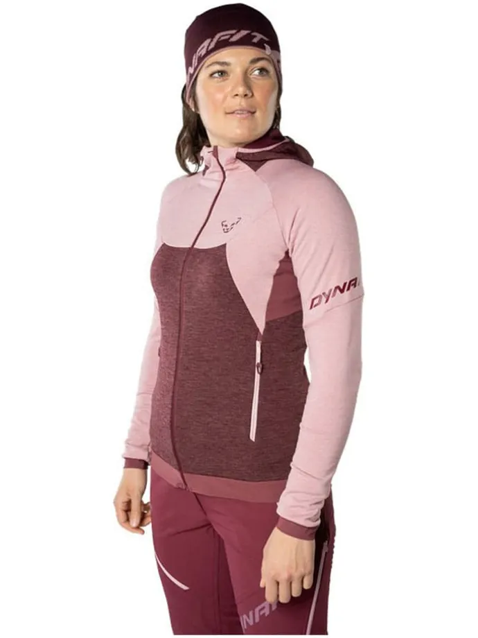 Fleecejacke "Tour Wool" in Rosa