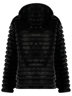 Fleecejacke "Trebelle" in Schwarz