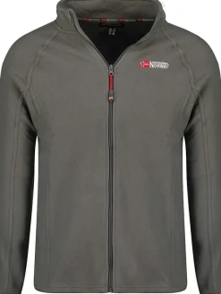 Fleecejacke "Tug" in Grau