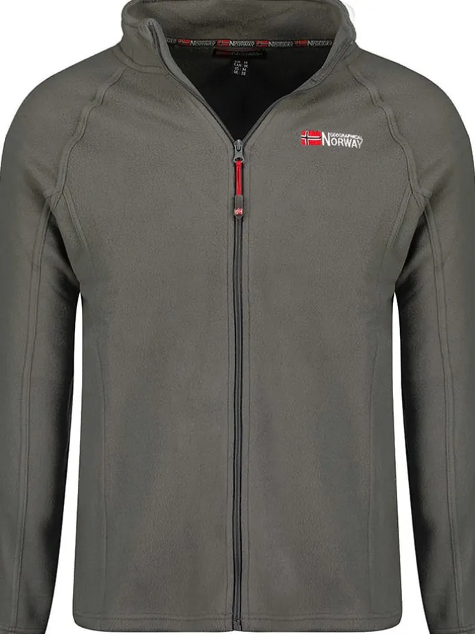 Fleecejacke "Tug" in Grau