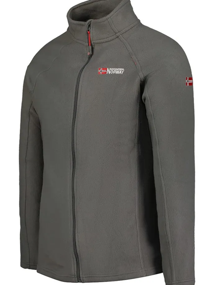 Fleecejacke "Tug" in Grau