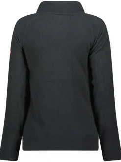 Fleecejacke "Tug" in Schwarz