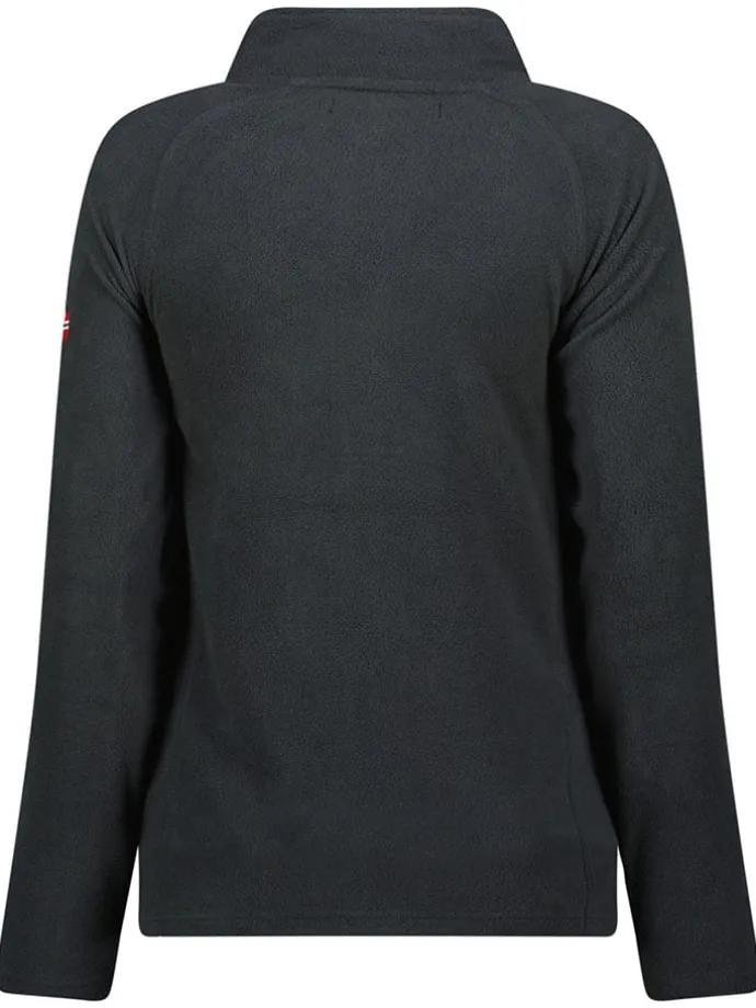 Fleecejacke "Tug" in Schwarz