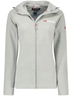 Fleecejacke "Tugood" in Hellgrau