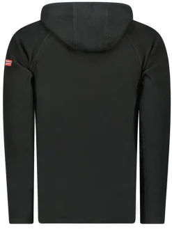 Fleecejacke "Tugood" in Schwarz