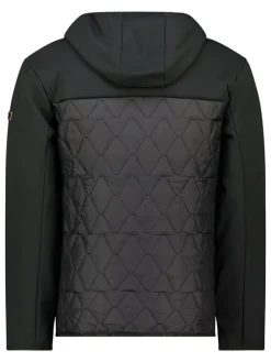 Fleecejacke "Tunis" in Schwarz