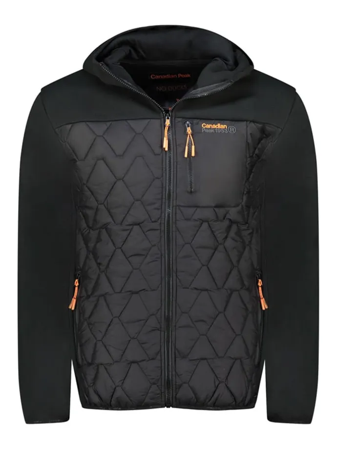Fleecejacke "Tuniseak" in Schwarz