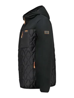Fleecejacke "Tuniseak" in Schwarz