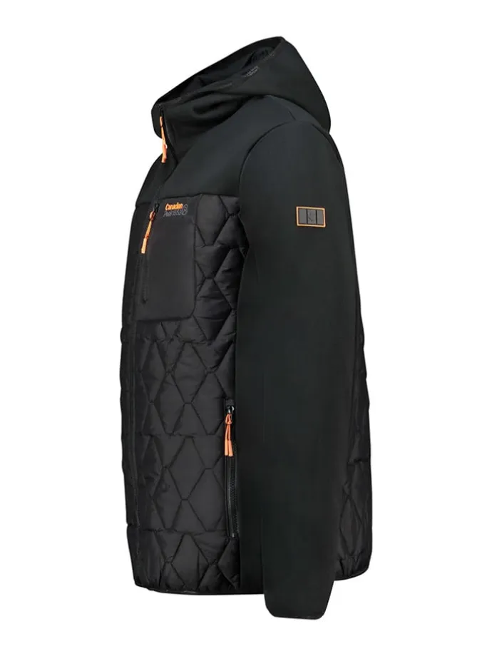 Fleecejacke "Tuniseak" in Schwarz