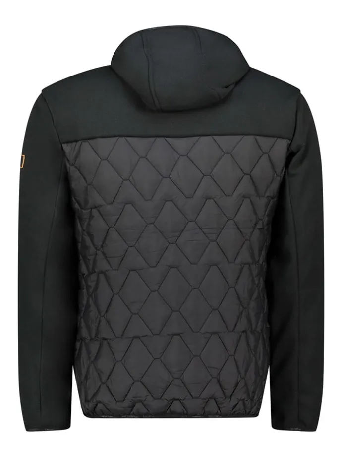Fleecejacke "Tuniseak" in Schwarz