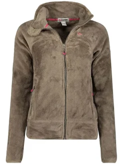Fleecejacke "Udilas" in Hellbraun
