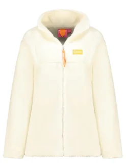 Fleecejacke "Udolce" in Creme