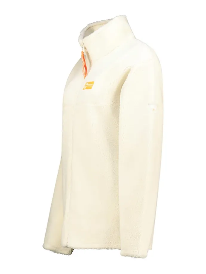 Fleecejacke "Udolce" in Creme