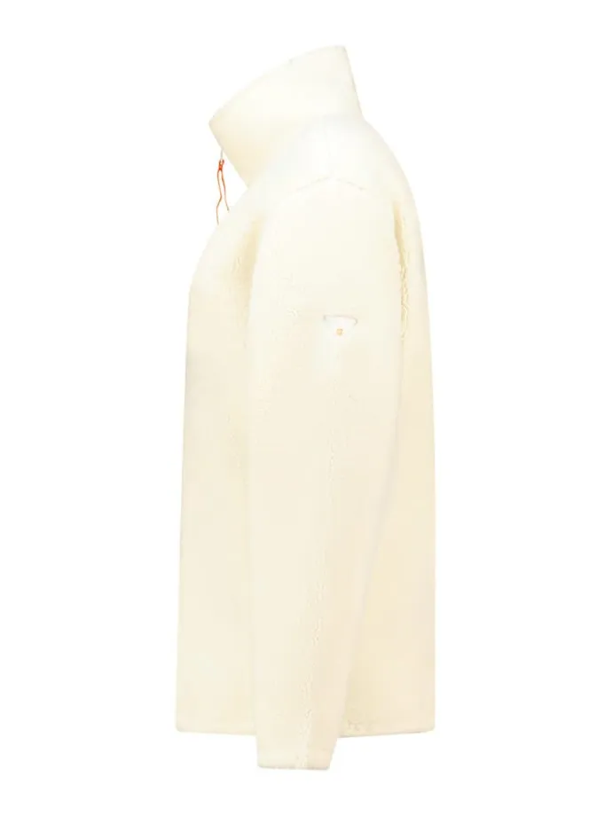 Fleecejacke "Udolce" in Creme