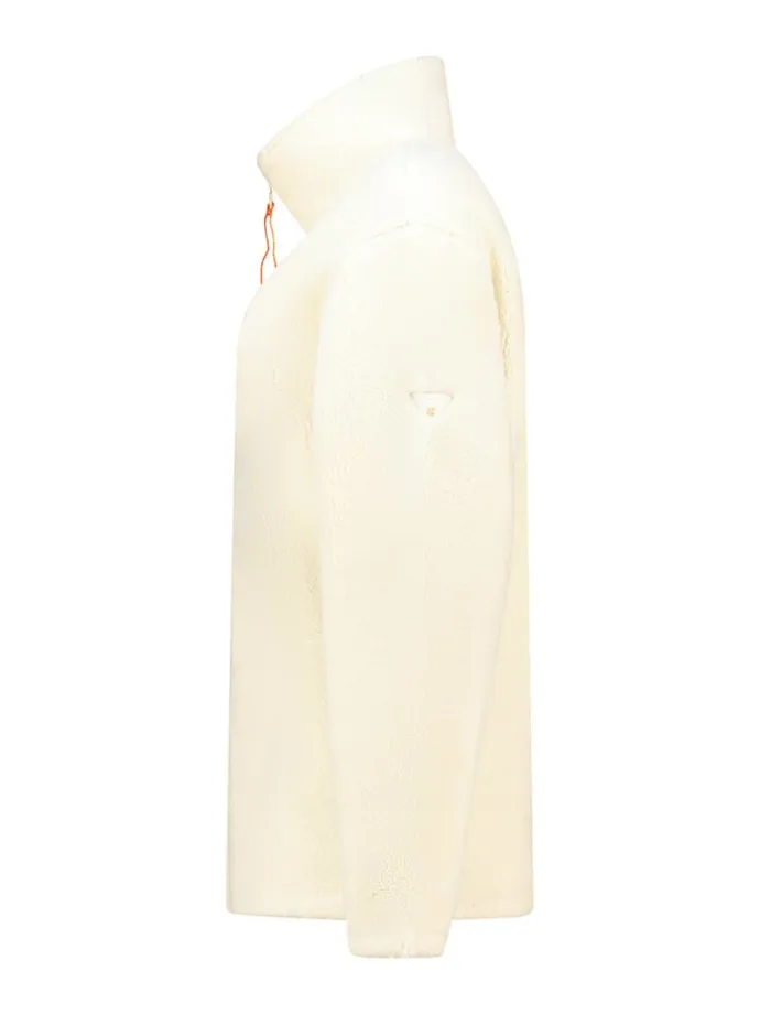 Fleecejacke "Udolce" in Creme