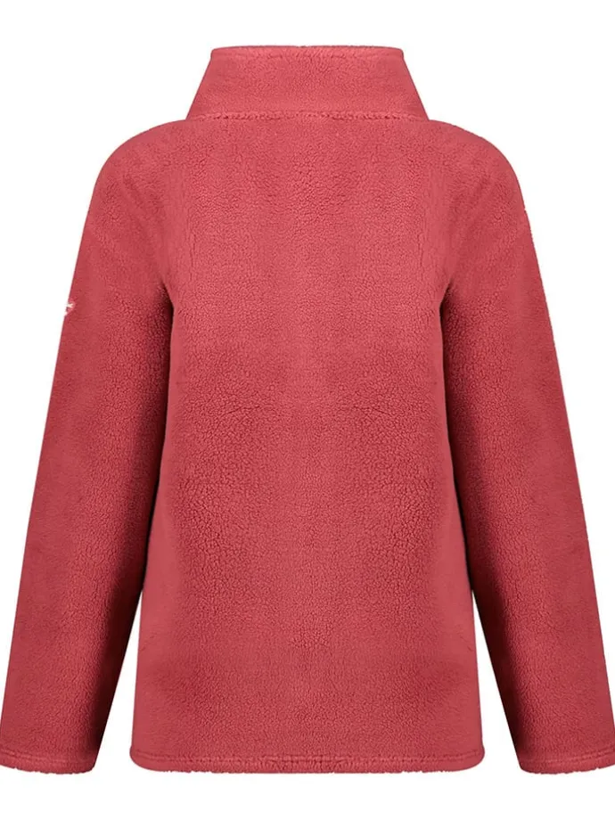 Fleecejacke "Udolce" in Fuchsia