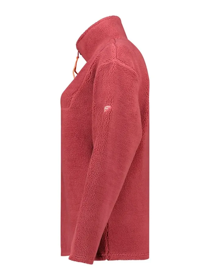 Fleecejacke "Udolce" in Fuchsia