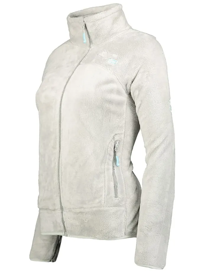 Fleecejacke "Upaline" in Grau