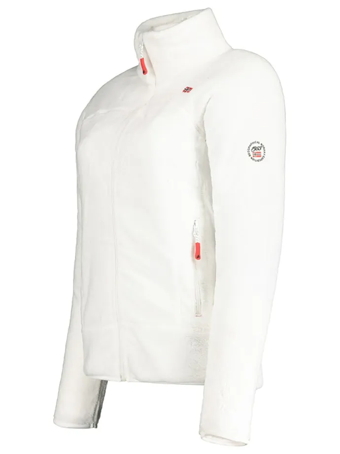 Fleecejacke "Upaline" in Weiß