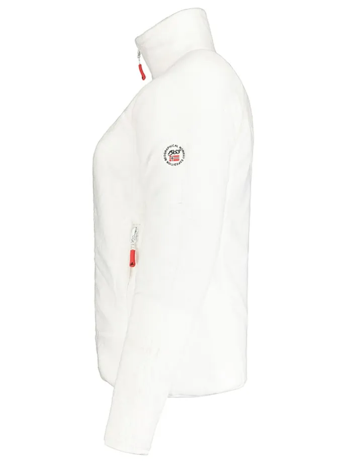 Fleecejacke "Upaline" in Weiß