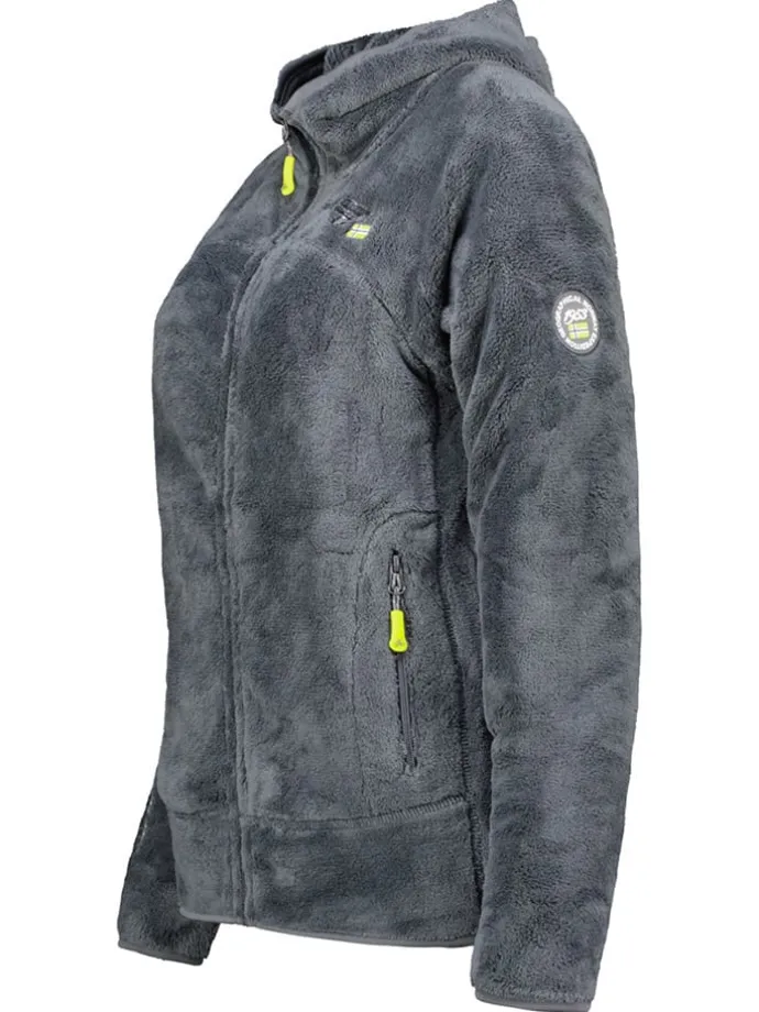 Fleecejacke "Upalood" in Dunkelgrau