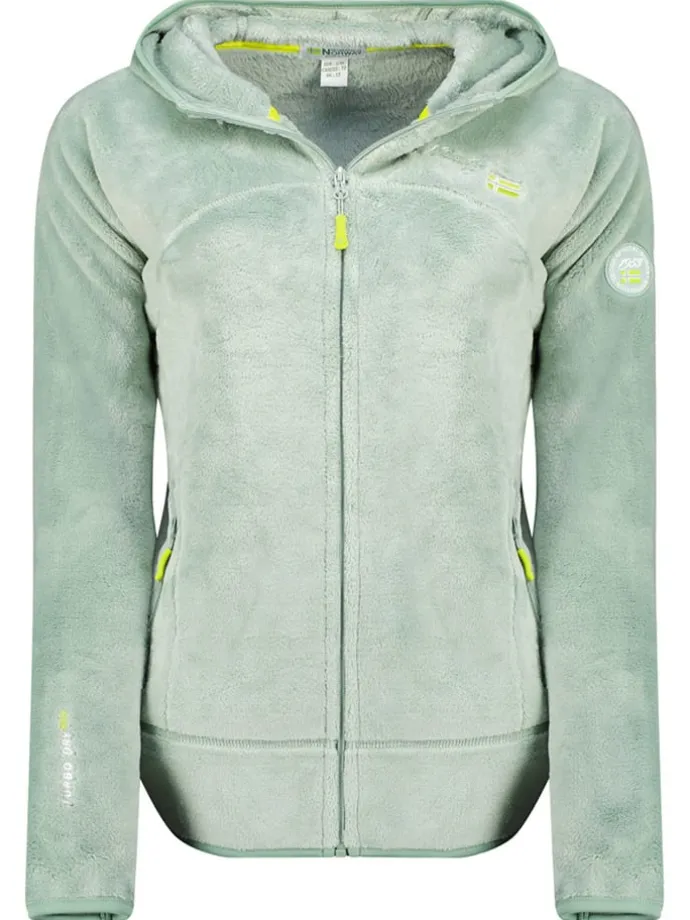 Fleecejacke "Upalood" in Mint
