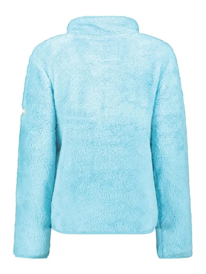 Fleecejacke "Upecious" in Türkis