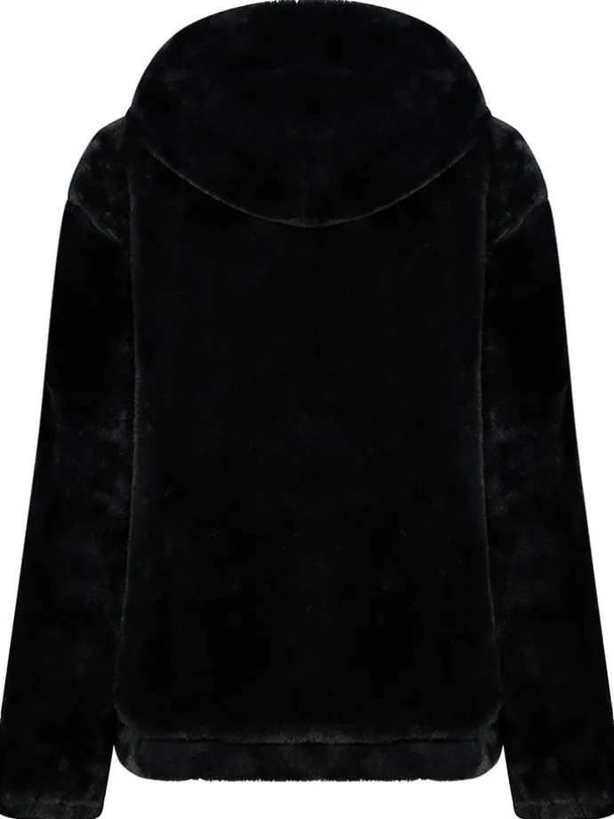 Fleecejacke "Urose" in Schwarz