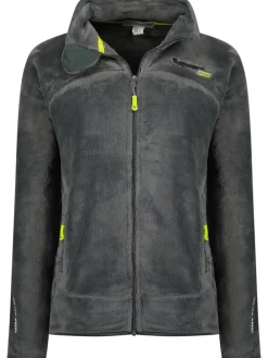 Fleecejacke "Uternel" in Anthrazit