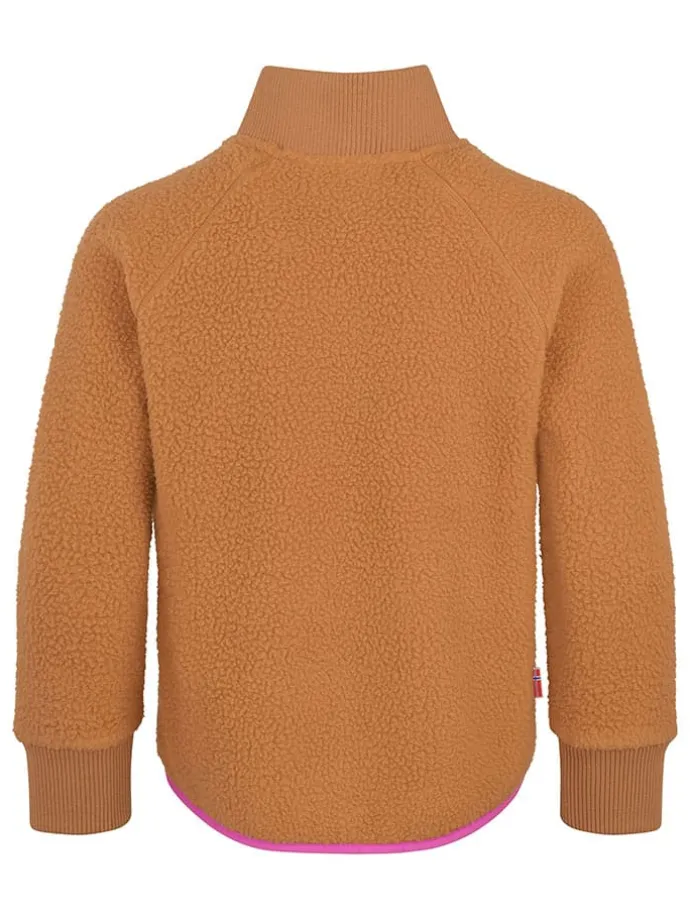 Fleecejacke "Vega" in Hellbraun