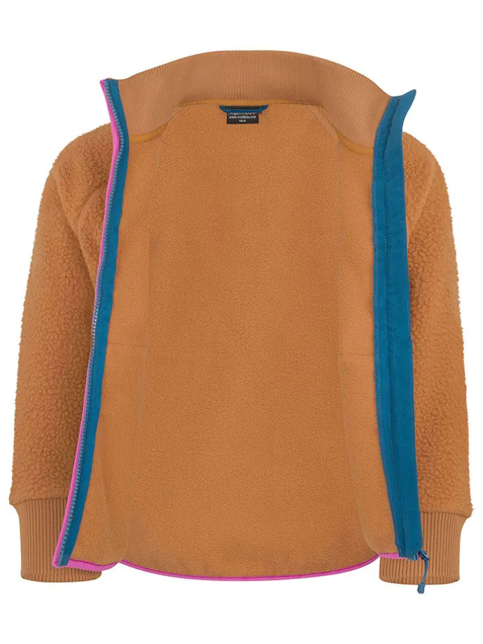 Fleecejacke "Vega" in Hellbraun