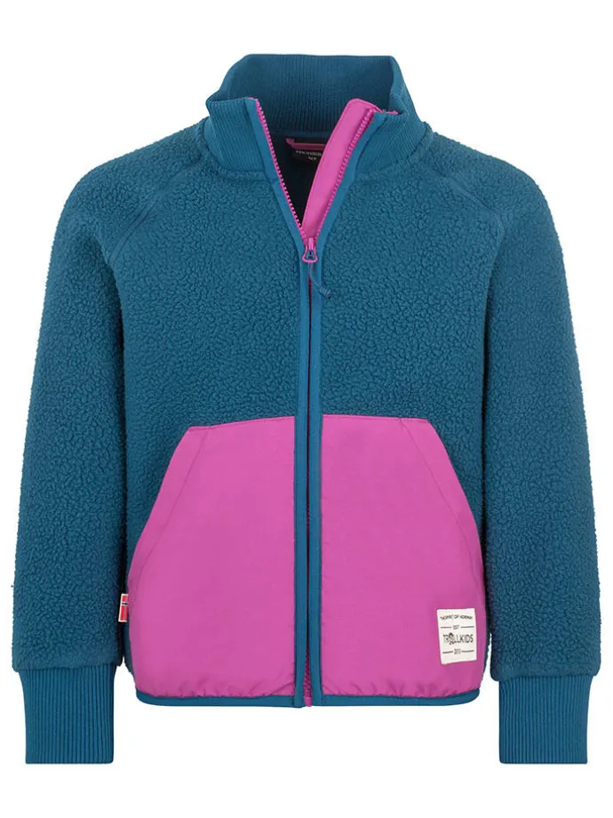Fleecejacke "Vega" in Türkis