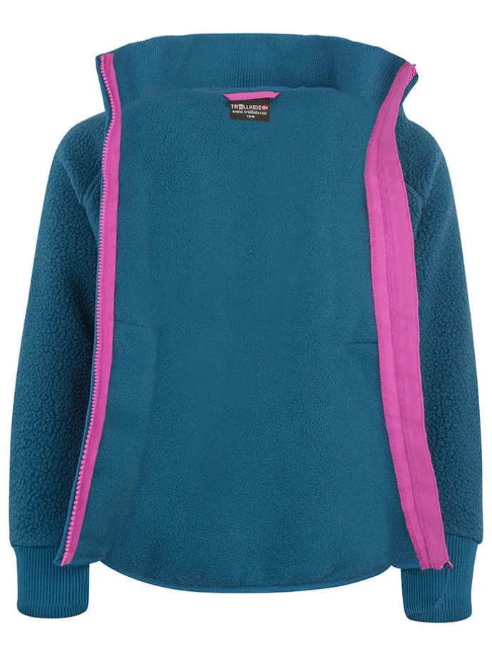 Fleecejacke "Vega" in Türkis
