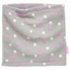 Fleece-Loopschal in Grau - (L)23 x (B)23 cm