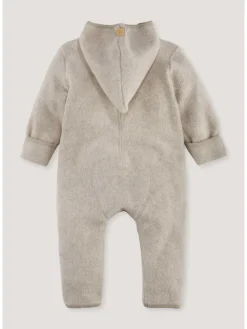 Fleece-Overall in düne