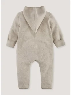 Fleece-Overall in düne