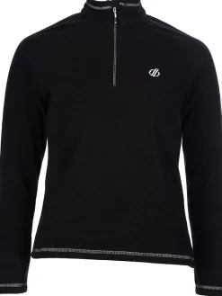 Fleecepullover "Freeform II" in Schwarz