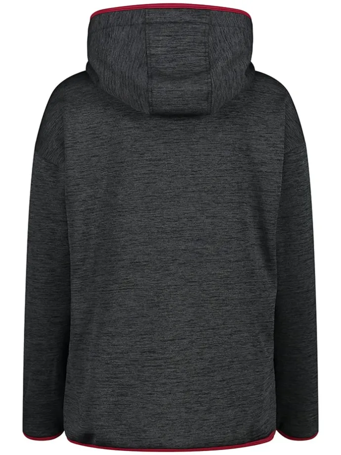 Fleecepullover in Anthrazit