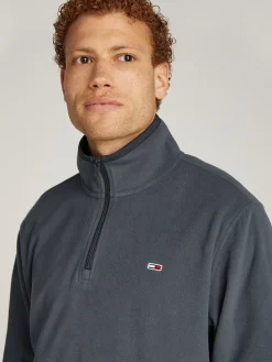 Fleecepullover in Anthrazit