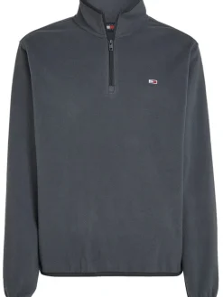 Fleecepullover in Anthrazit