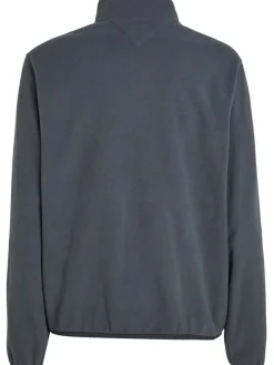 Fleecepullover in Anthrazit