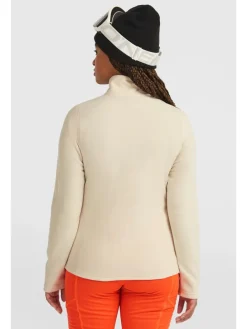 Fleecepullover in Beige