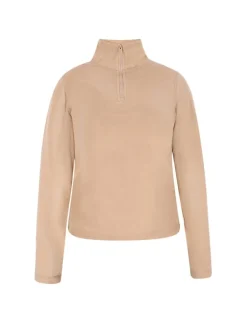 Fleecepullover in Beige