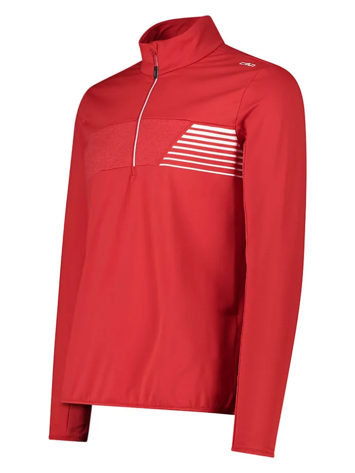 Fleecepullover in Rot