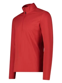 Fleecepullover in Rot